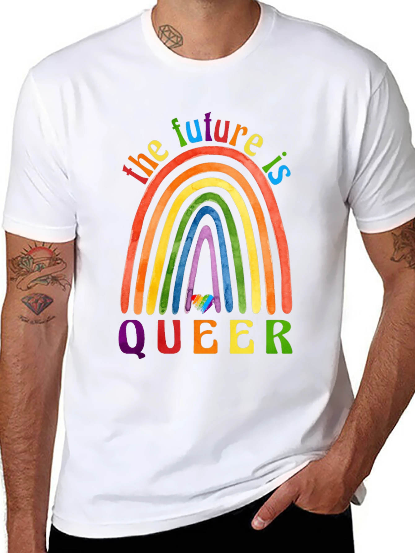 The Future is Queer Rainbow Pride T-Shirt