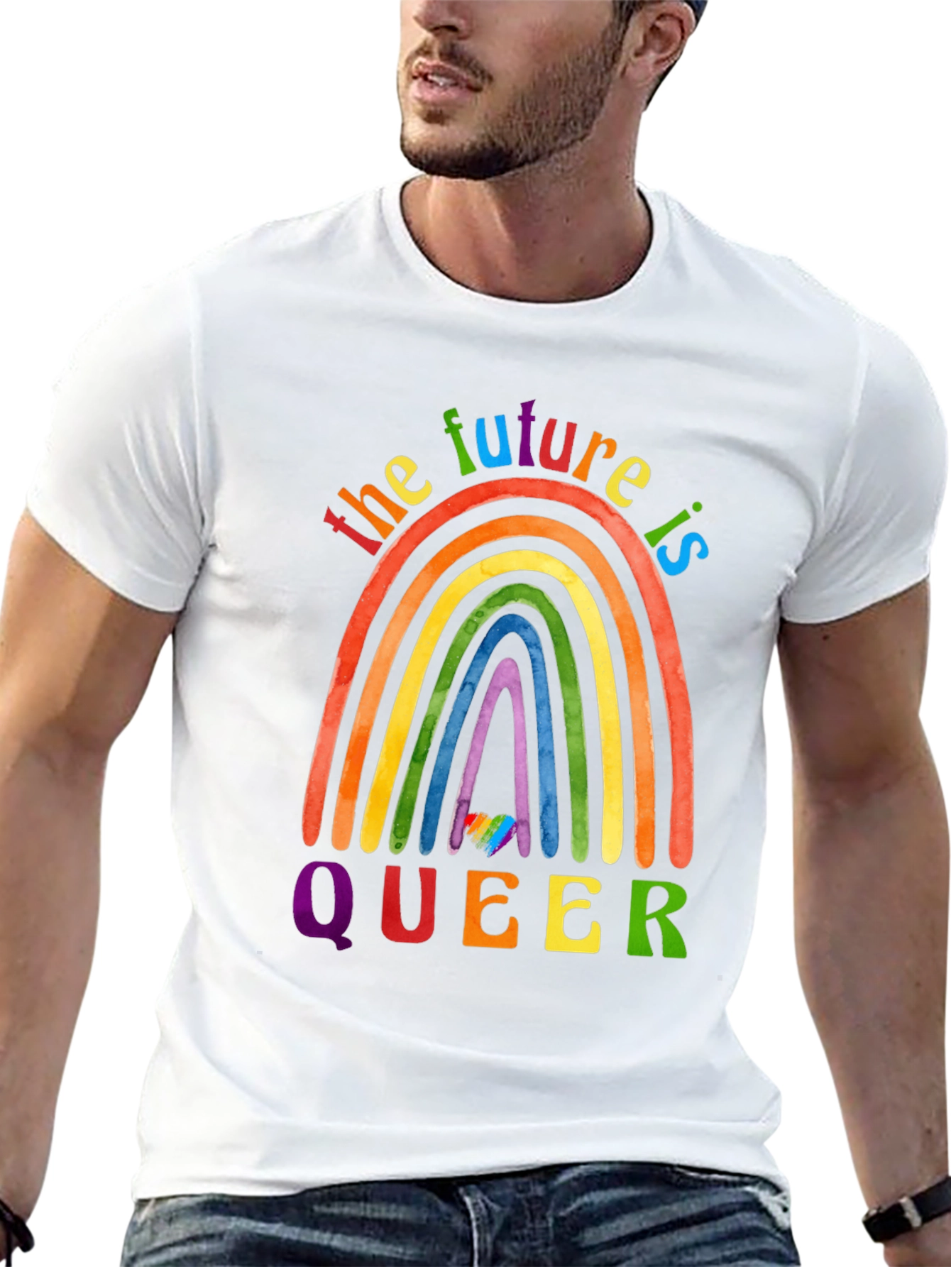 The Future is Queer Rainbow Pride T-Shirt