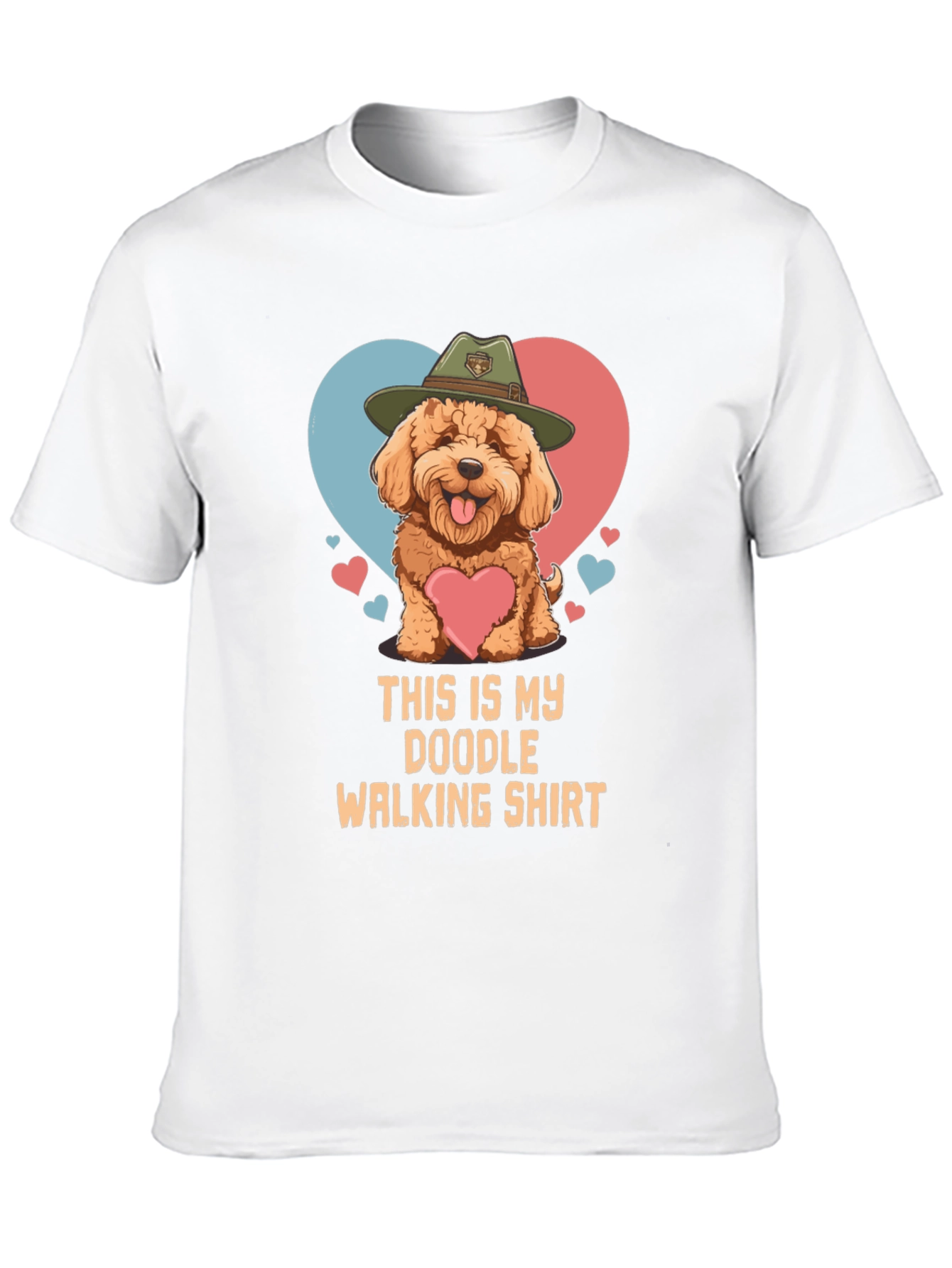 Doodle Walking Shirt: Dog Lover Tee