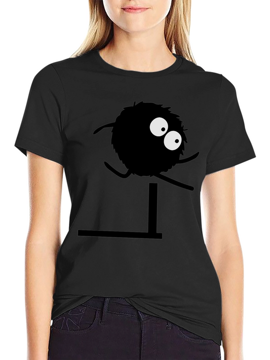 Funny Hurdler Black T-Shirt