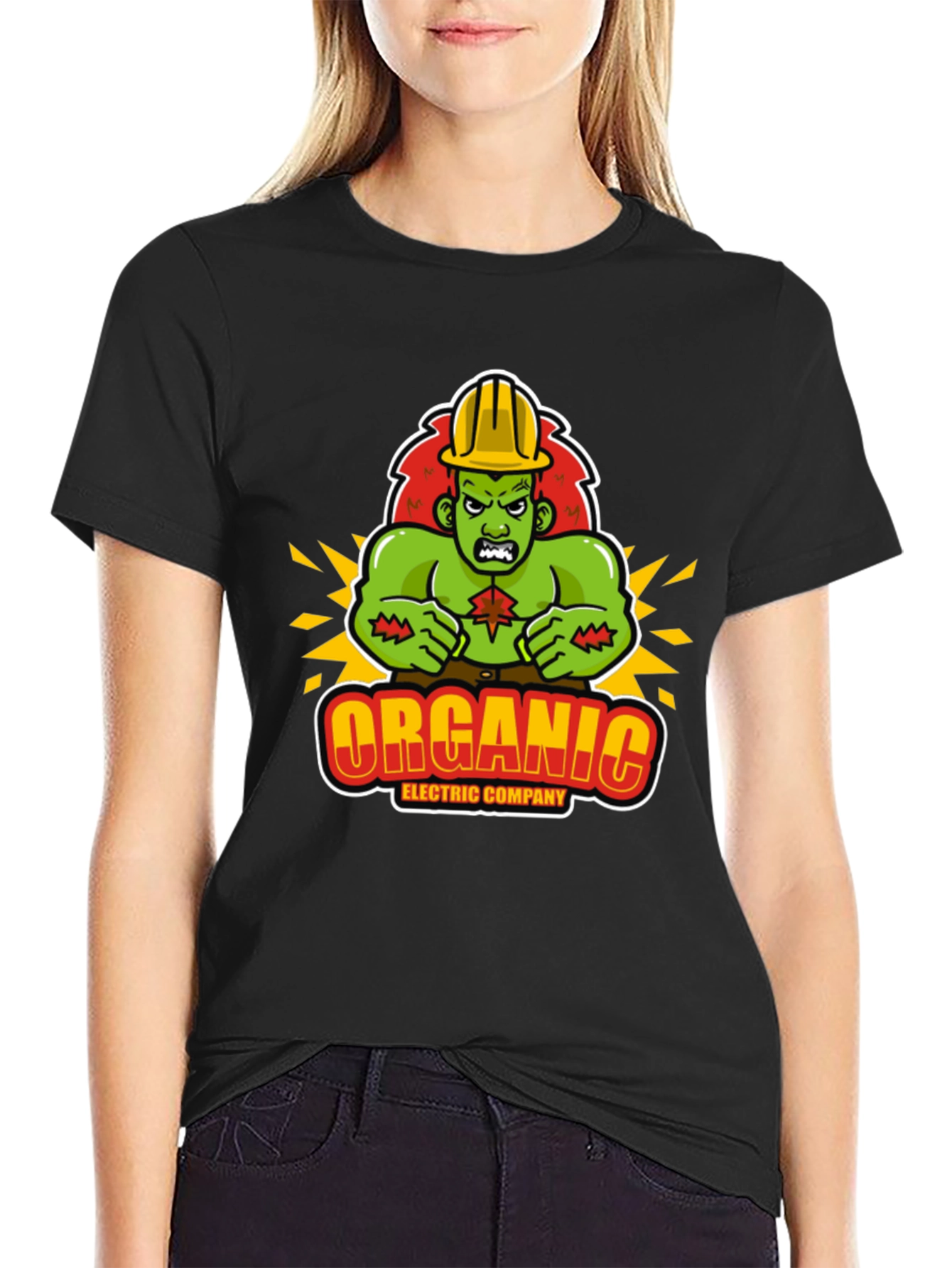 Organic Electric Company Graphic T-Shirt