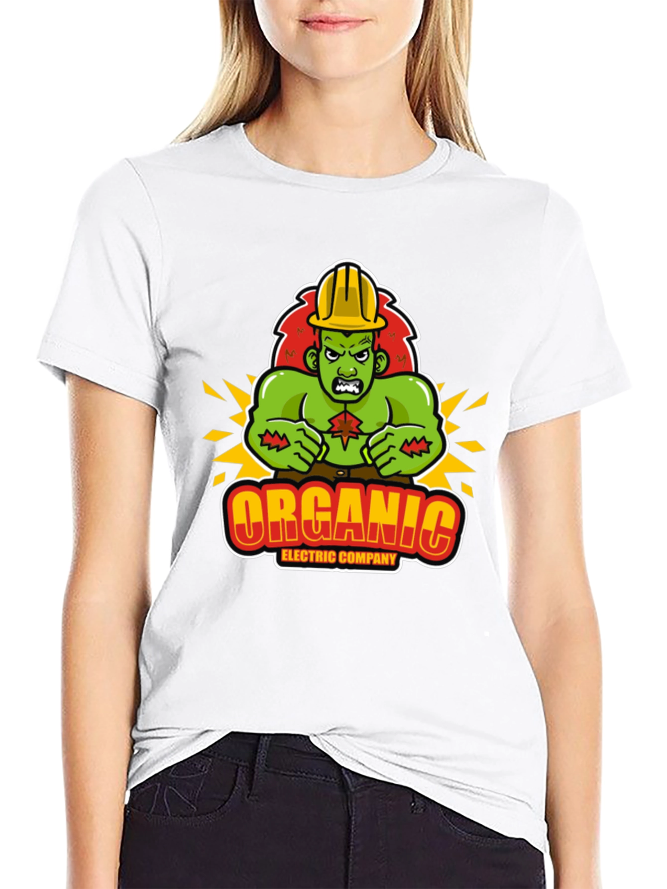 Organic Electric Company Graphic T-Shirt