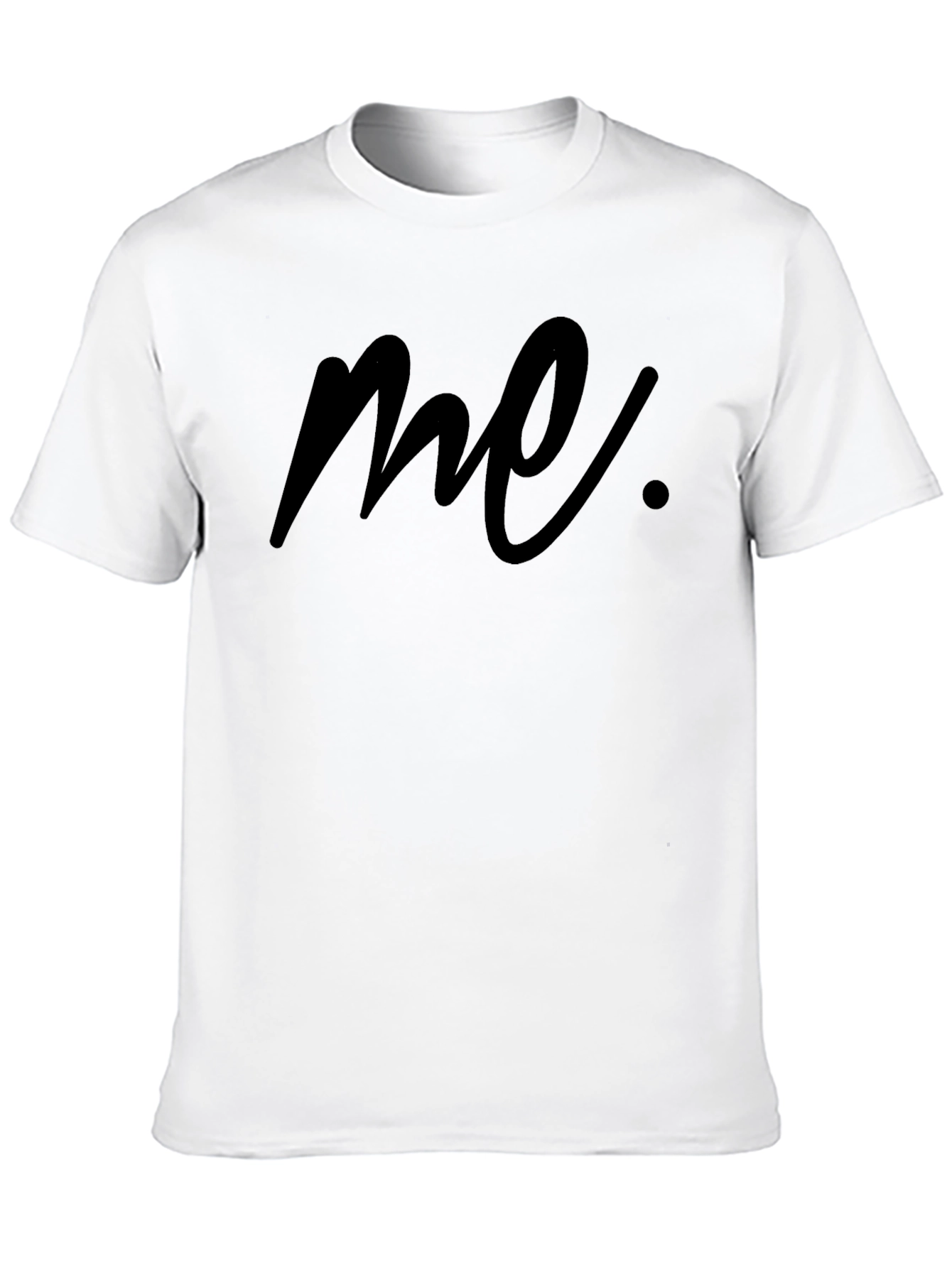 Minimalist me. Black T-Shirt