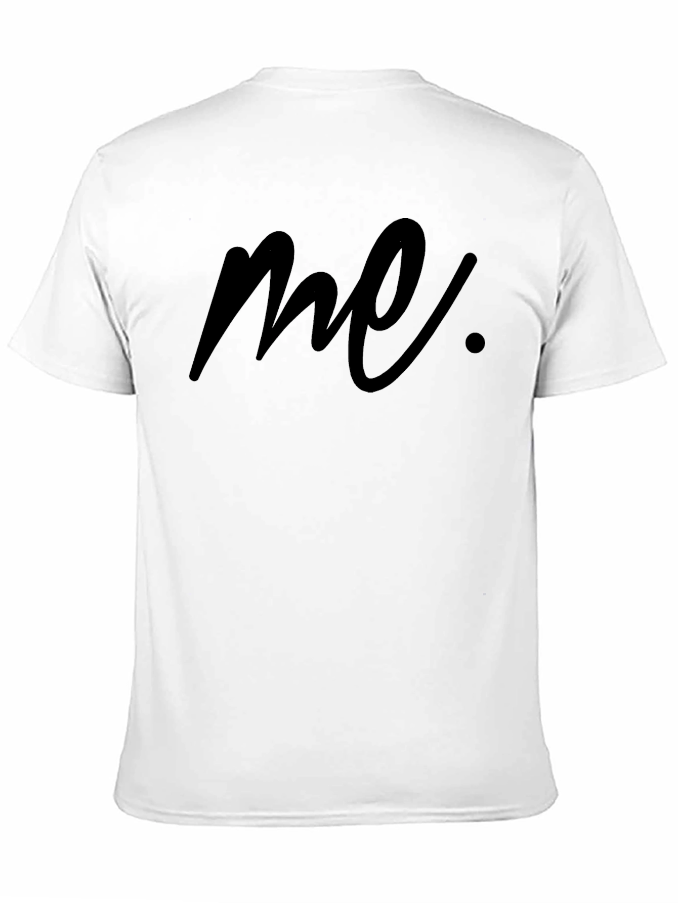 Minimalist me. Black T-Shirt