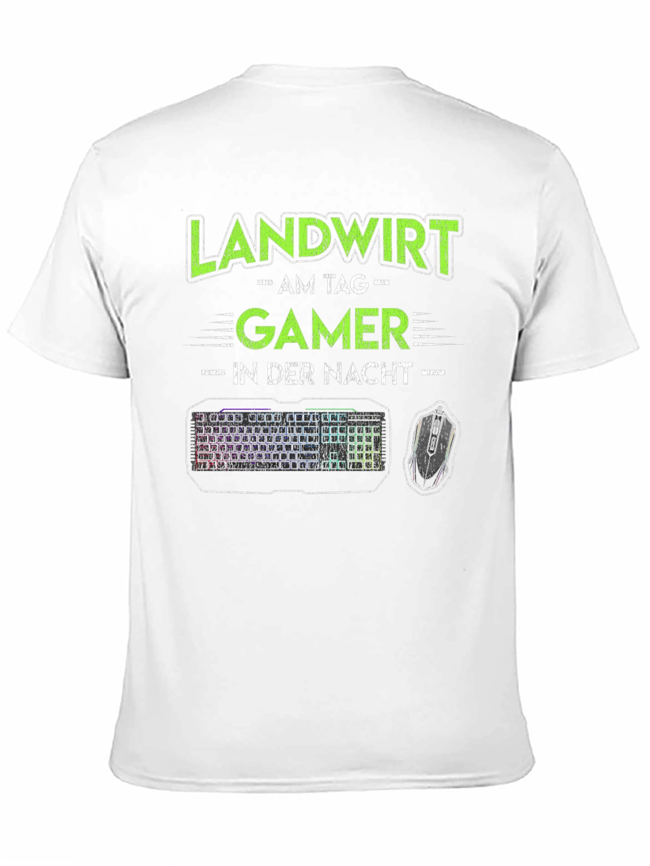 Landwirt Gamer T-Shirt - Day Farmer Night Gamer Tee