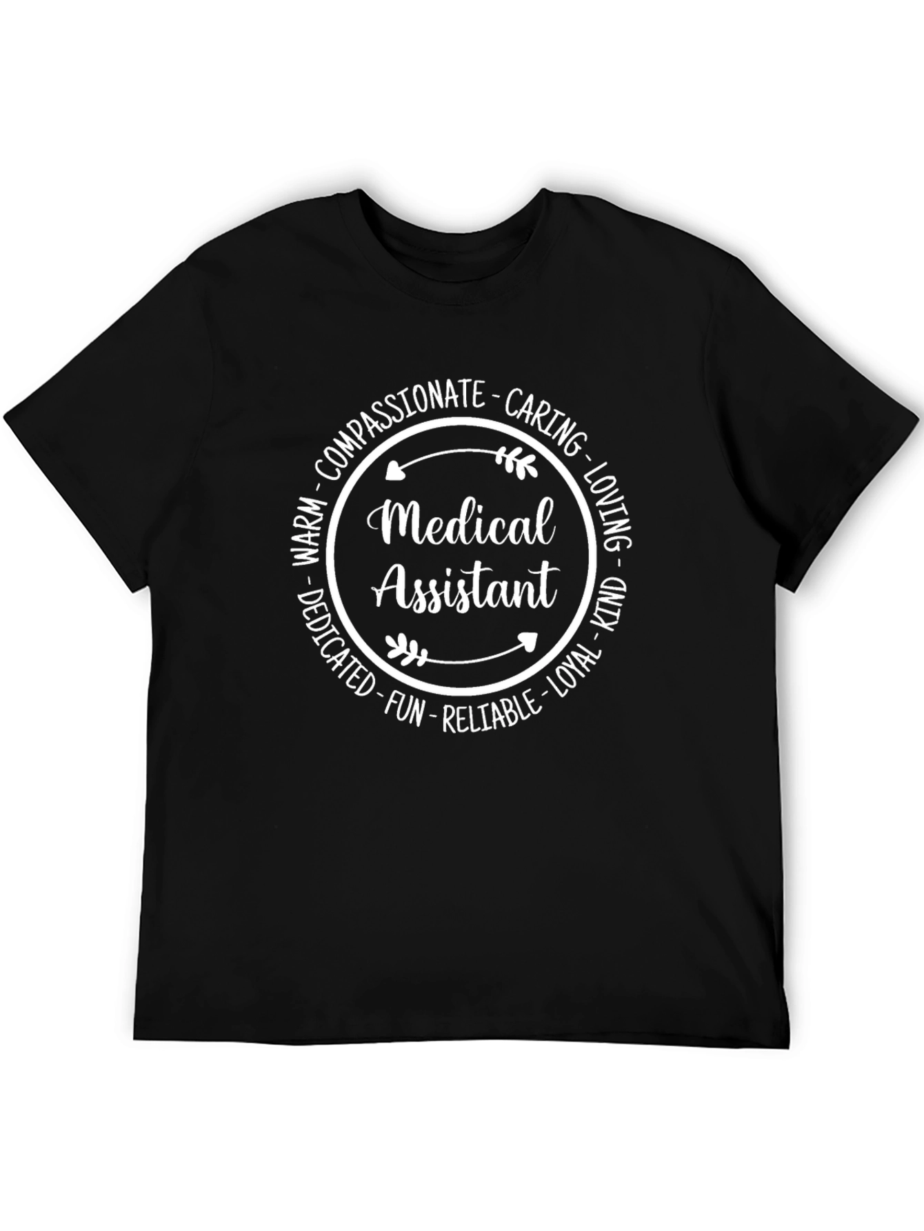 Medical Assistant Circle Graphic T-Shirt