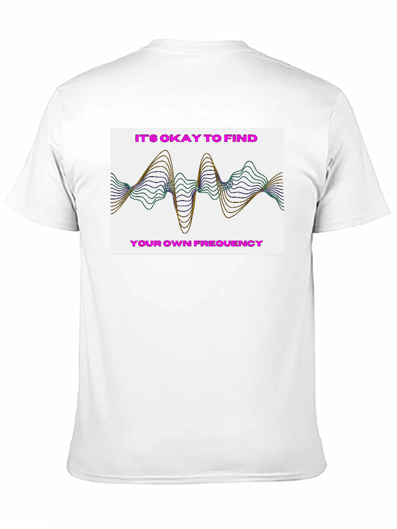 Find Your Frequency Graphic Tee - Stylish Black T-Shirt