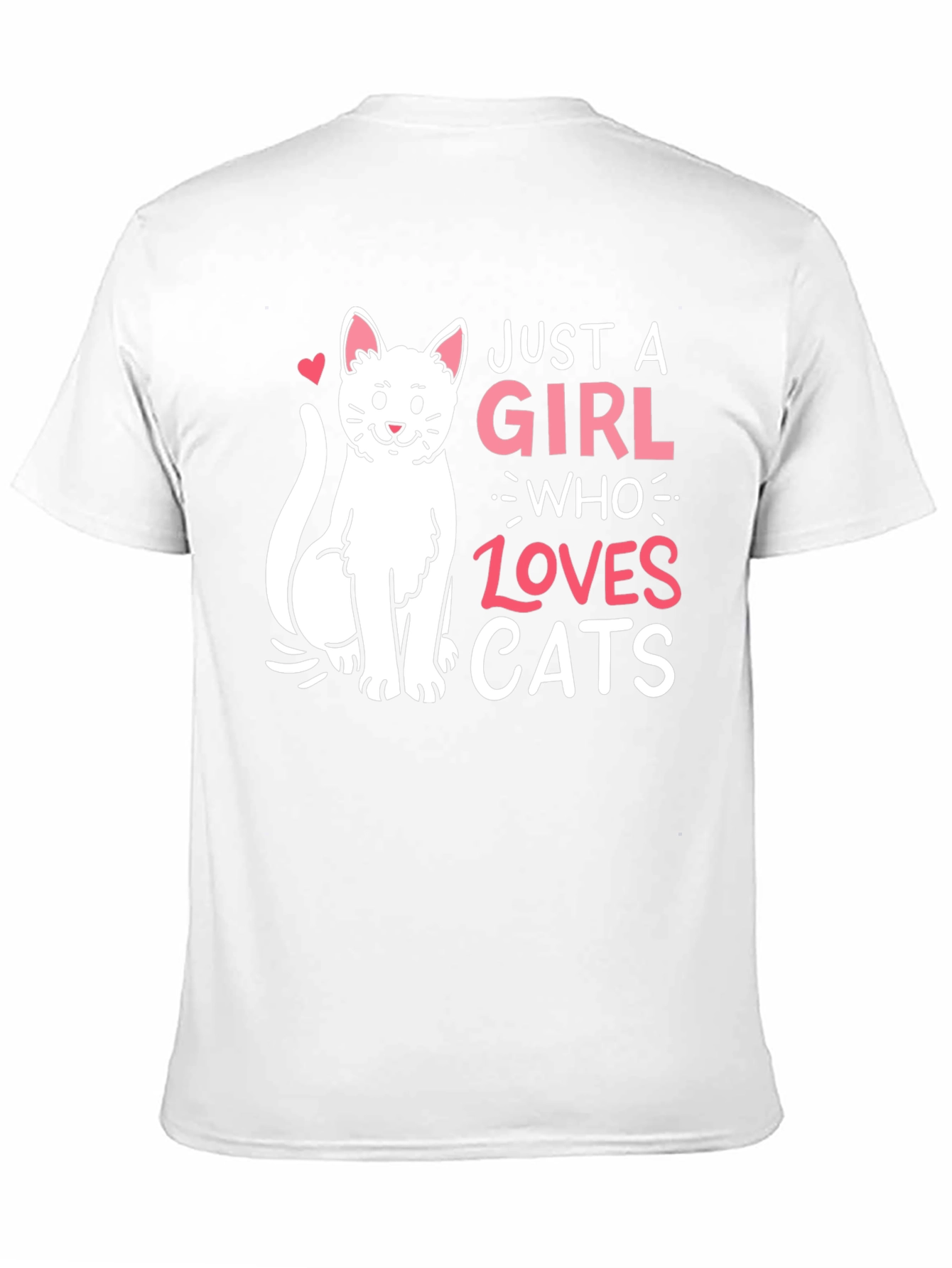 Just a Girl Who Loves Cats T-Shirt