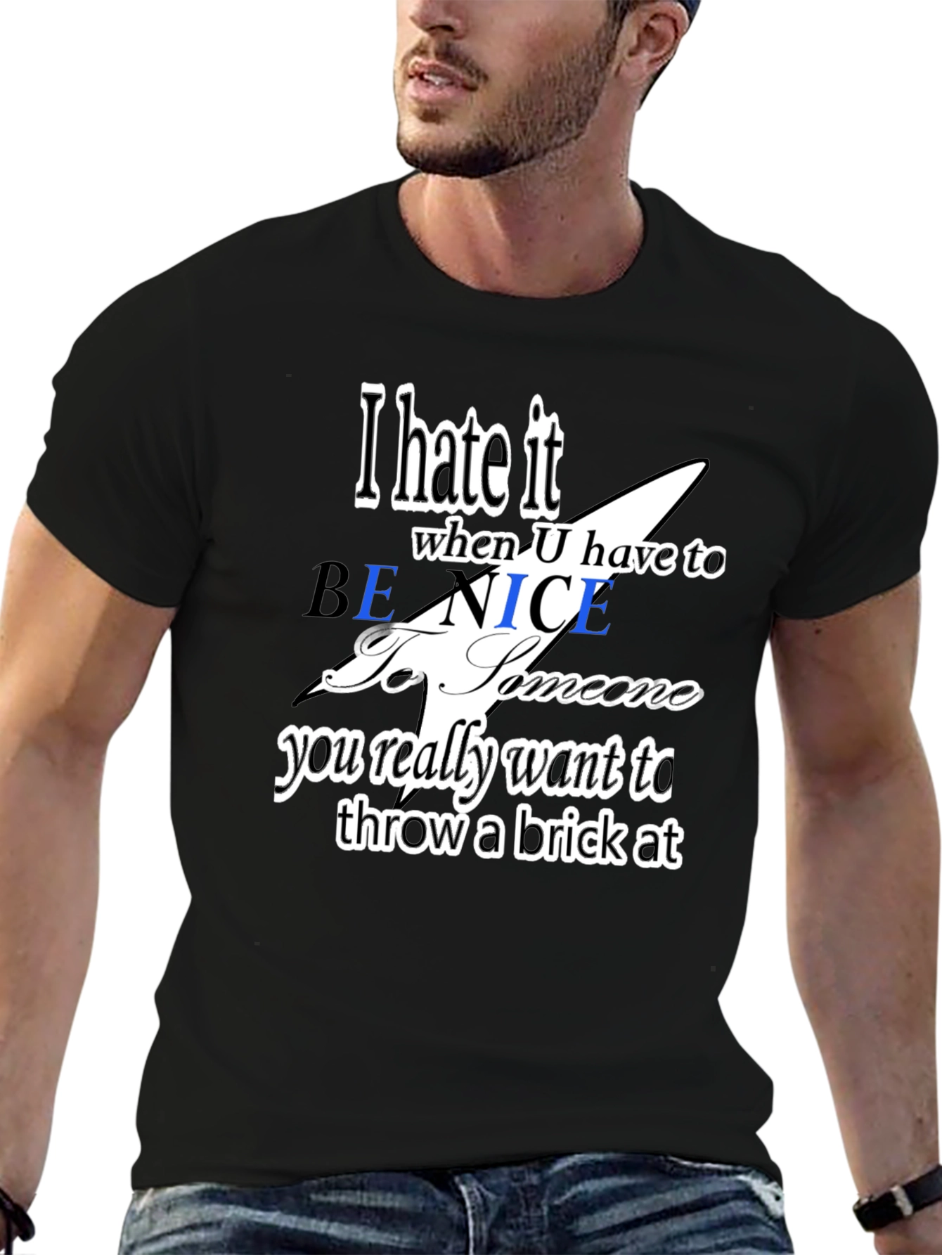 I Hate It Funny Graphic Tee