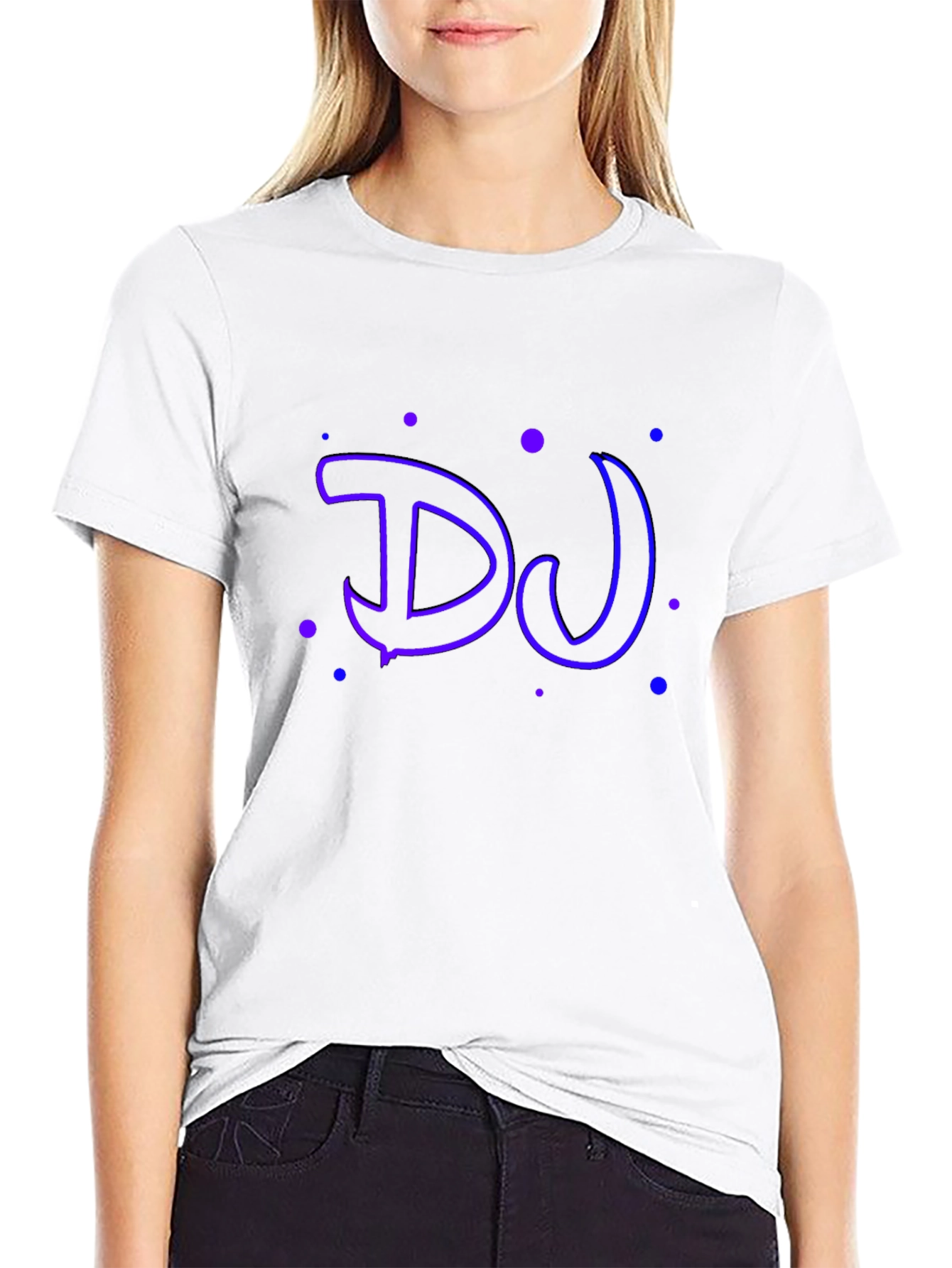 DJ Graphic T-Shirt - Black