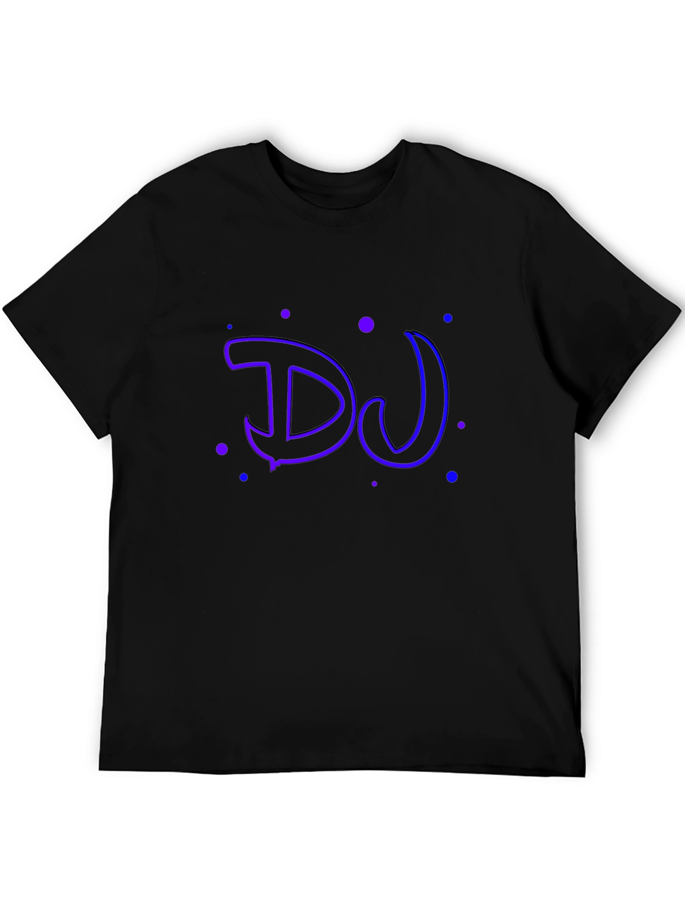 DJ Graphic T-Shirt - Black