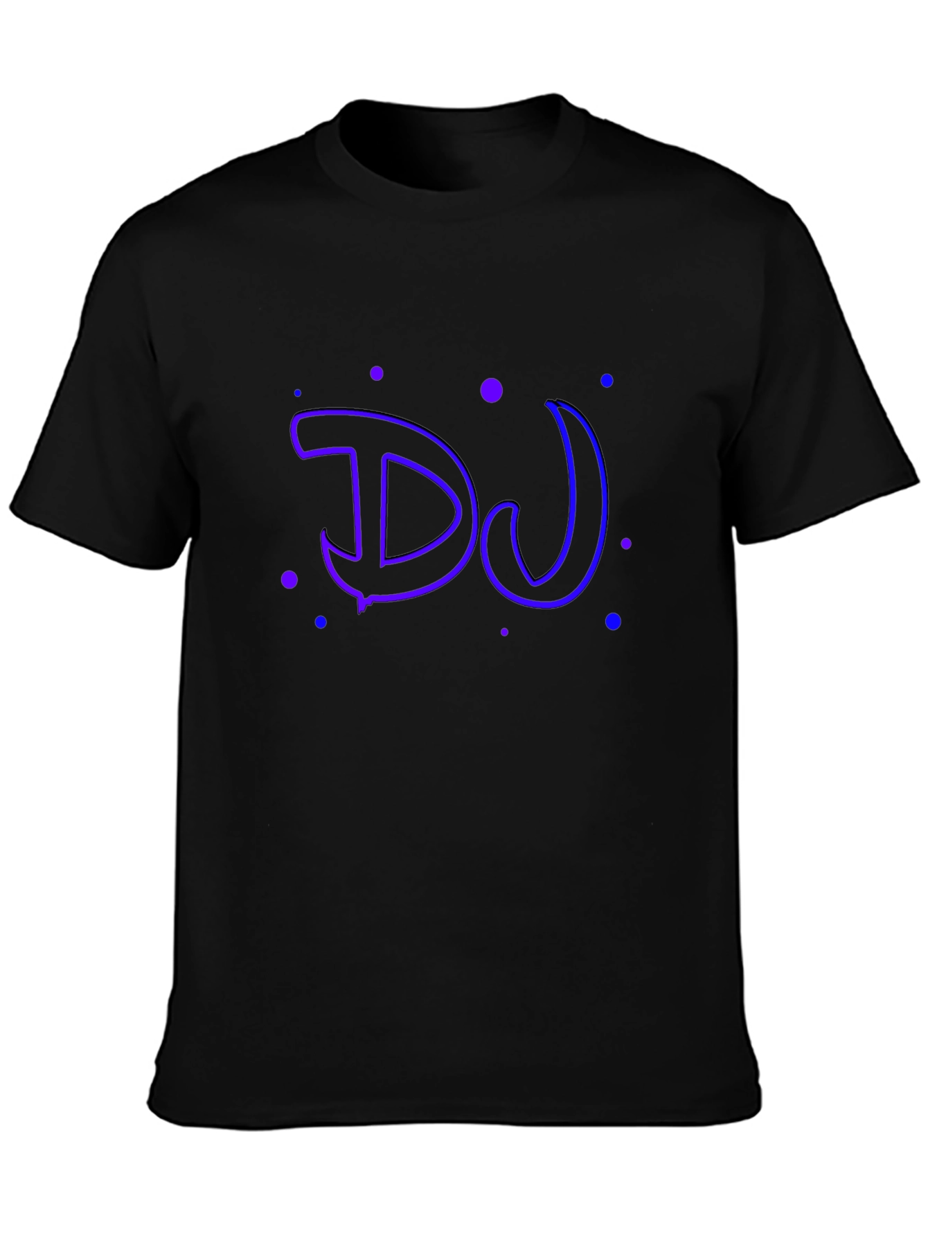 DJ Graphic T-Shirt - Black