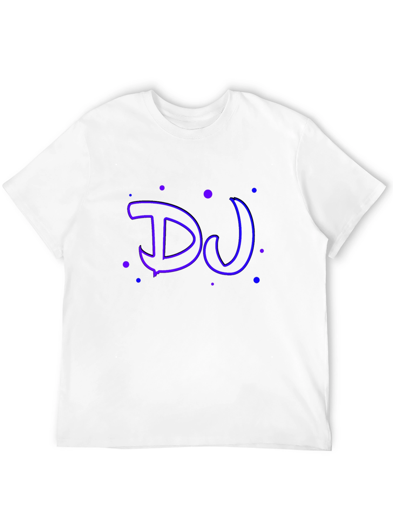 DJ Graphic T-Shirt - Black
