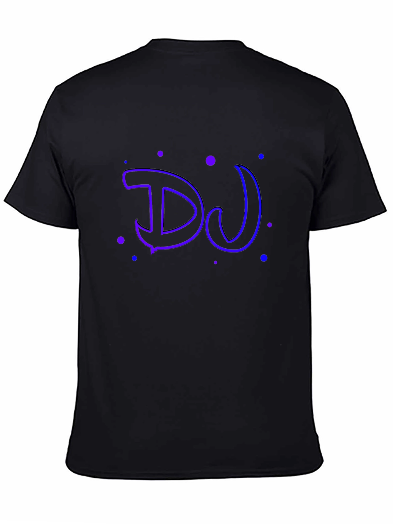DJ Graphic T-Shirt - Black