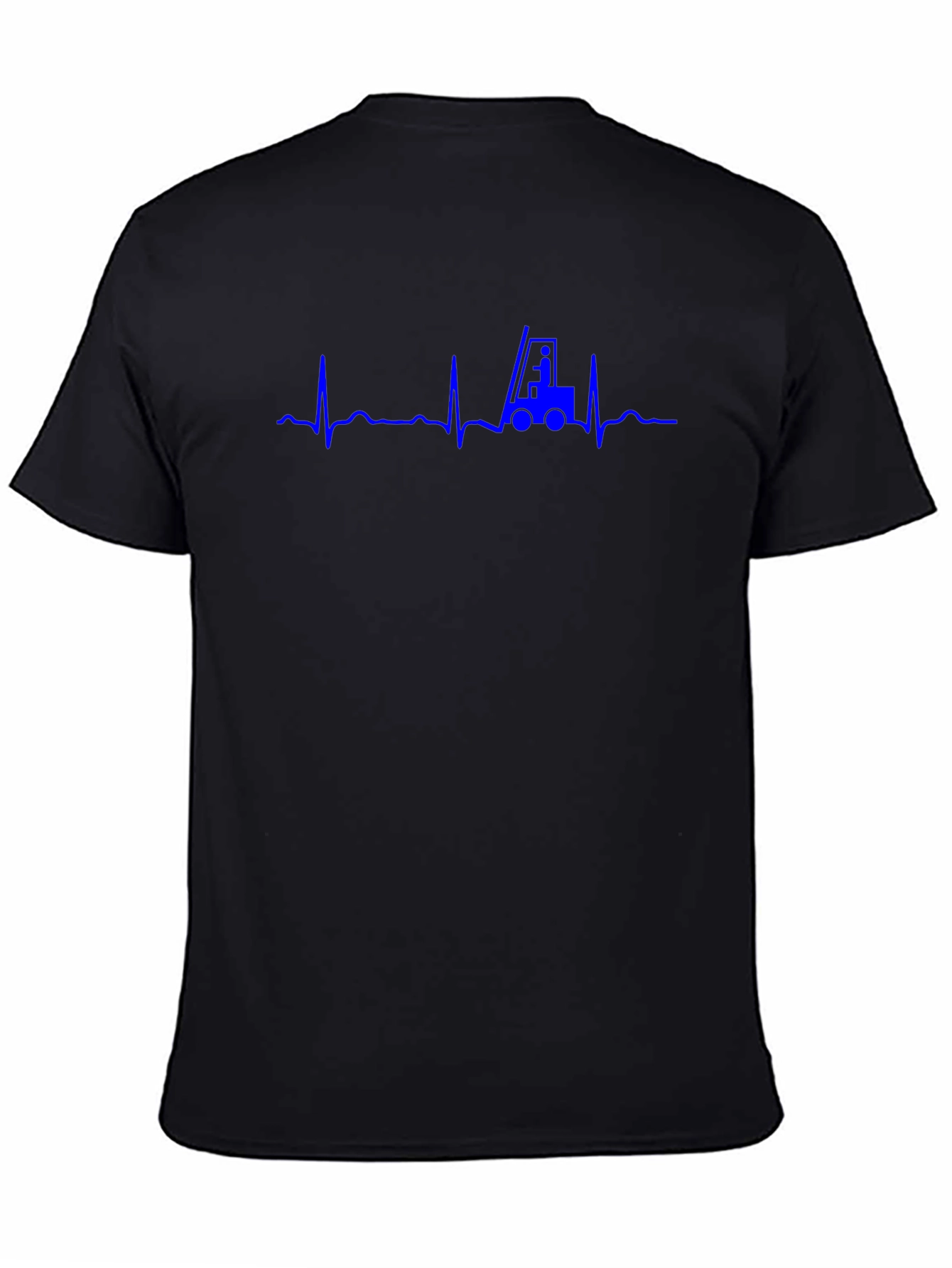 Forklift Heartbeat T-Shirt - Operator Love