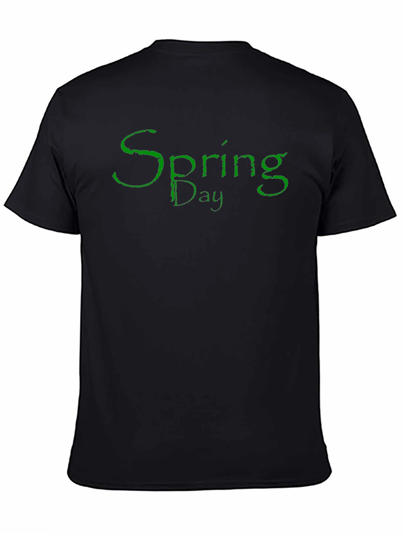 Spring Day Graphic Tee - Black