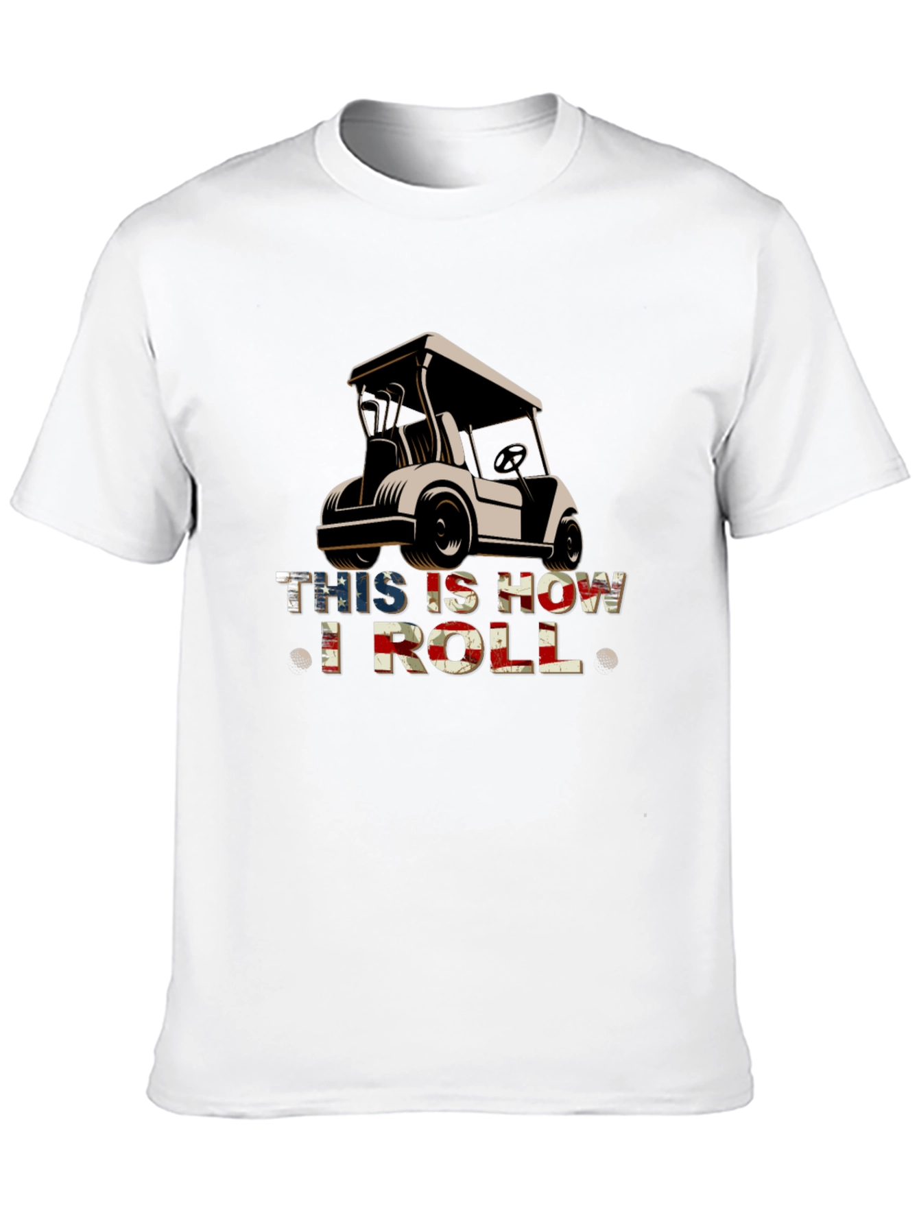 This is How I Roll - Golf Cart T-Shirt
