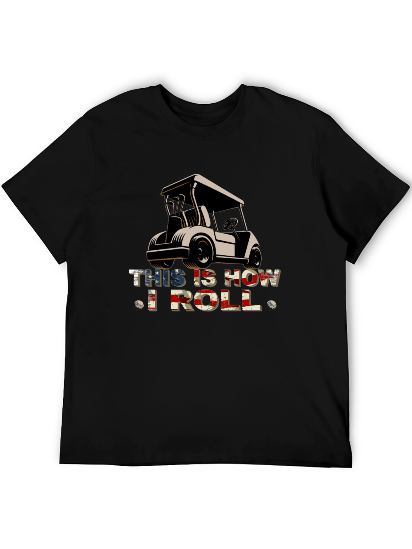 This is How I Roll - Golf Cart T-Shirt