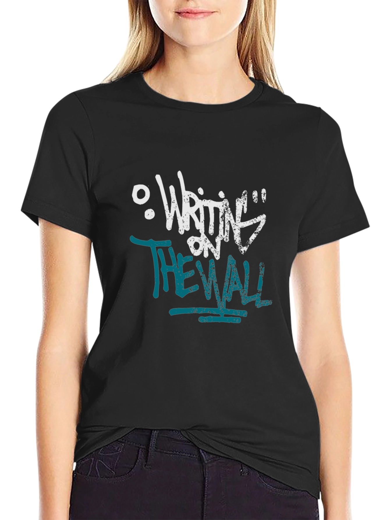 Writing on the Wall Graphic Tee
