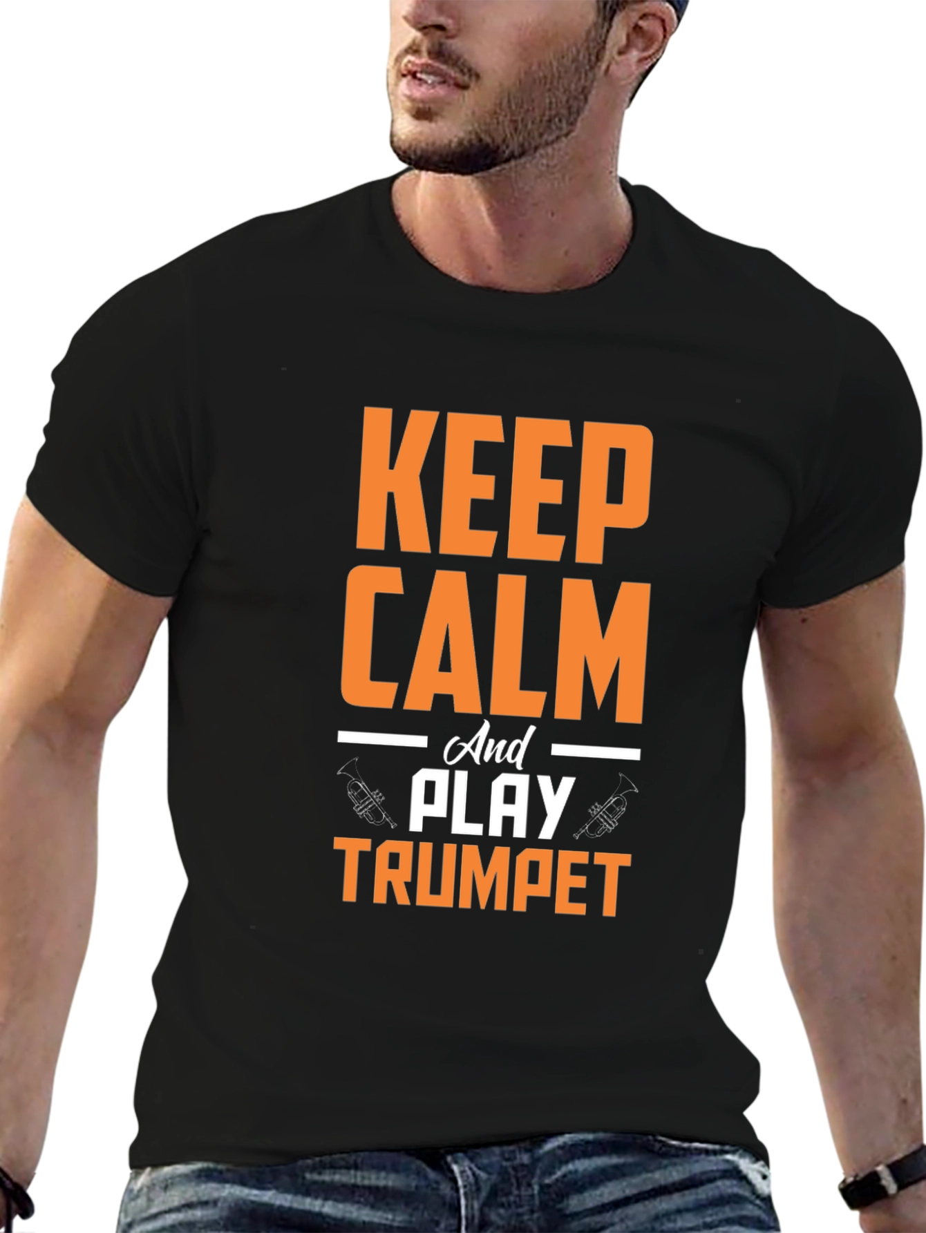 Keep Calm and Play Trumpet T-Shirt
