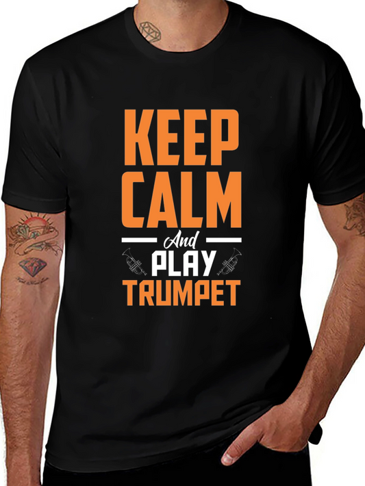 Keep Calm and Play Trumpet T-Shirt