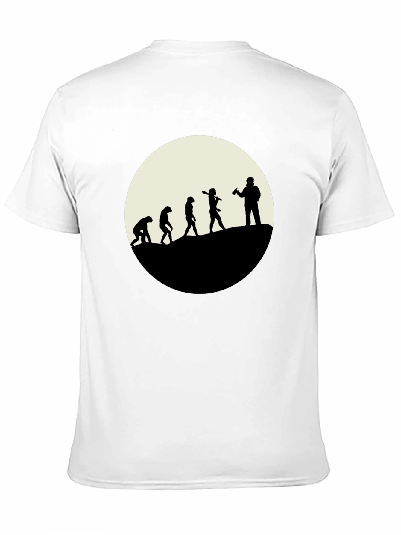 Evolution of the Beer Drinker - Black T-Shirt