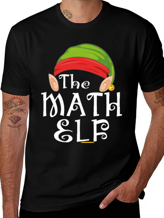 The Math Elf Holiday T-Shirt