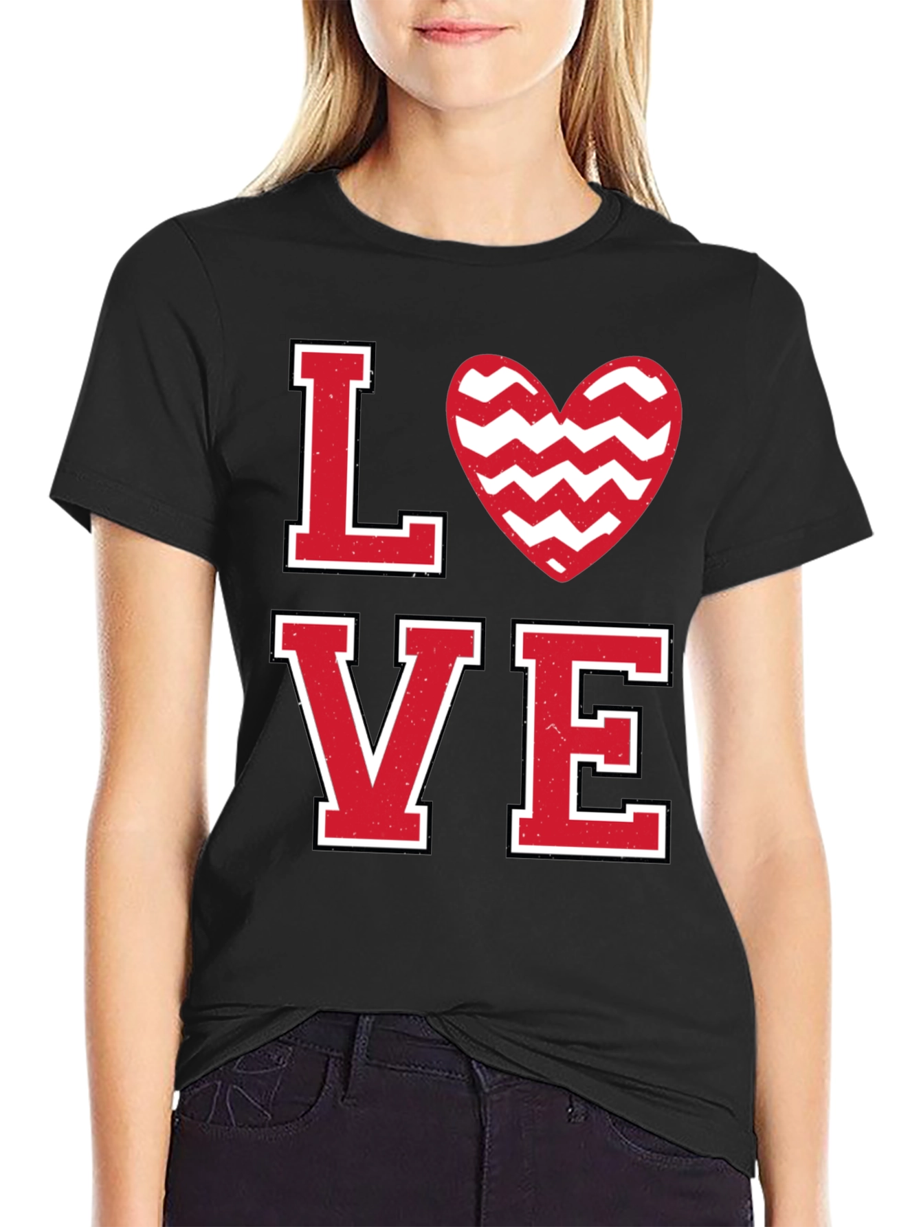 Love Valentines Day Graphic T-Shirt