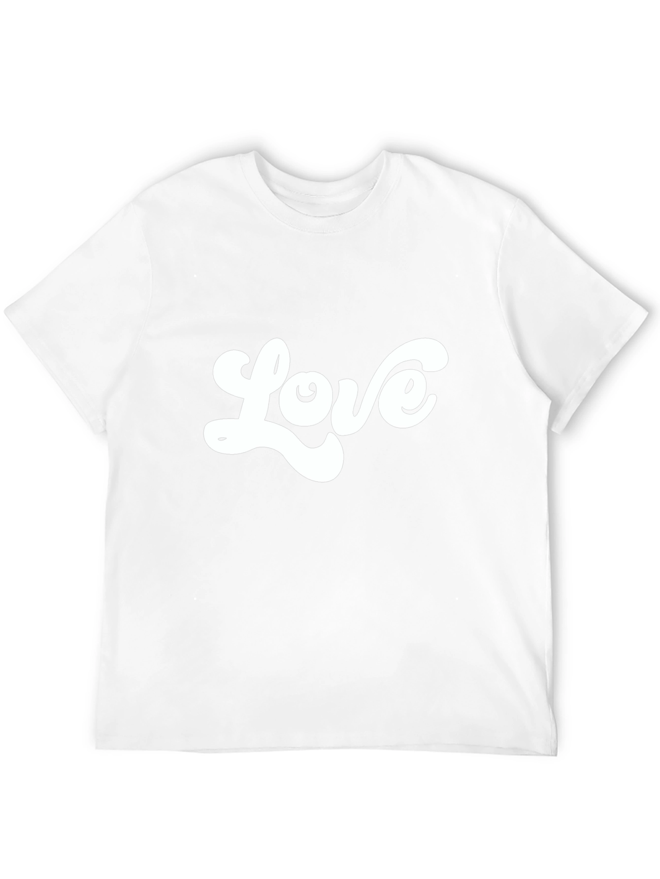 Retro Love Graphic Black T-Shirt