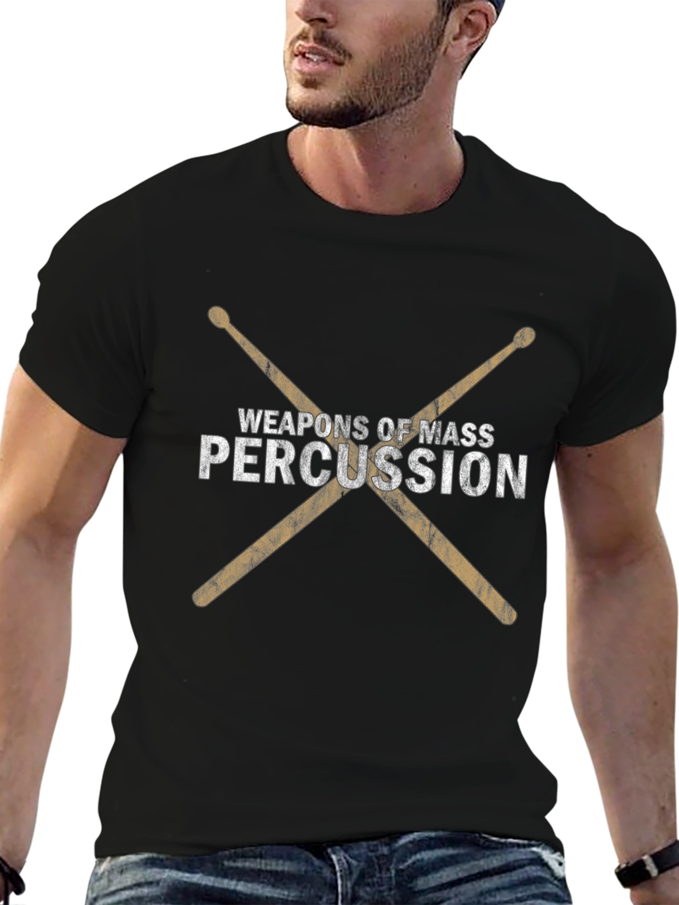 Weapons of Mass Percussion Drummer T-Shirt