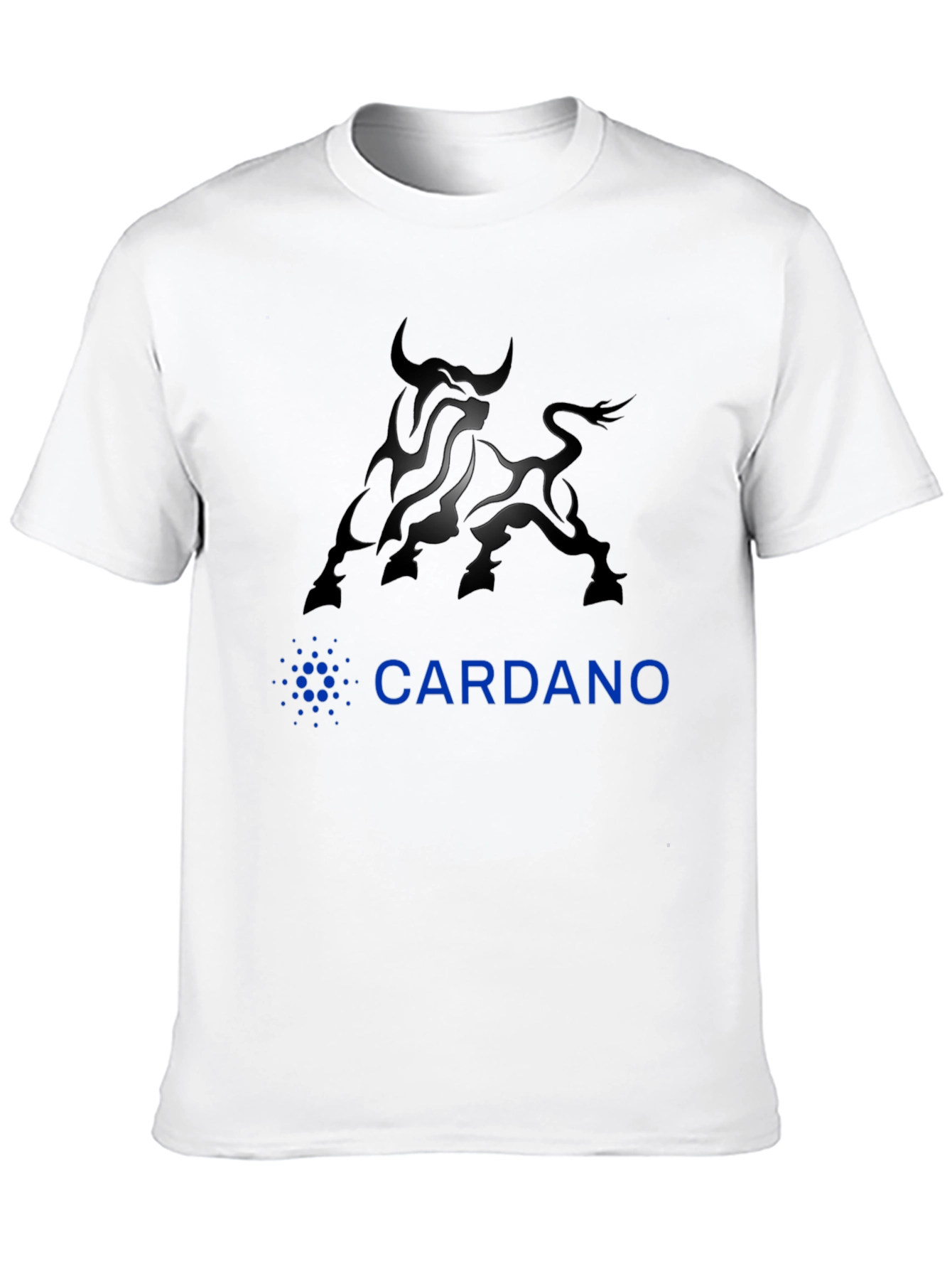Cardano Bull Black T-Shirt