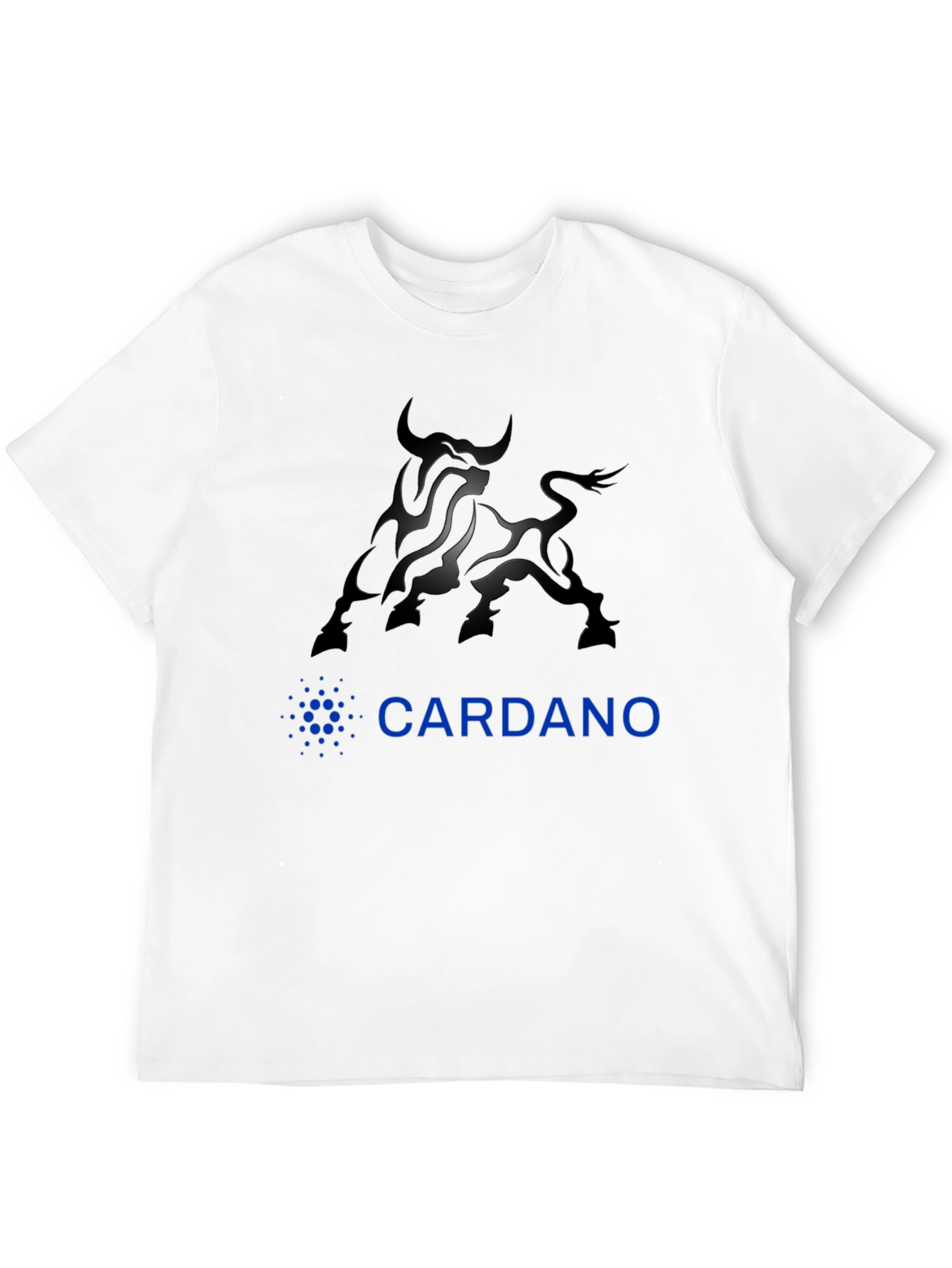 Cardano Bull Black T-Shirt