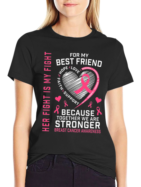 Breast Cancer Awareness T-Shirt - For My Best Friend