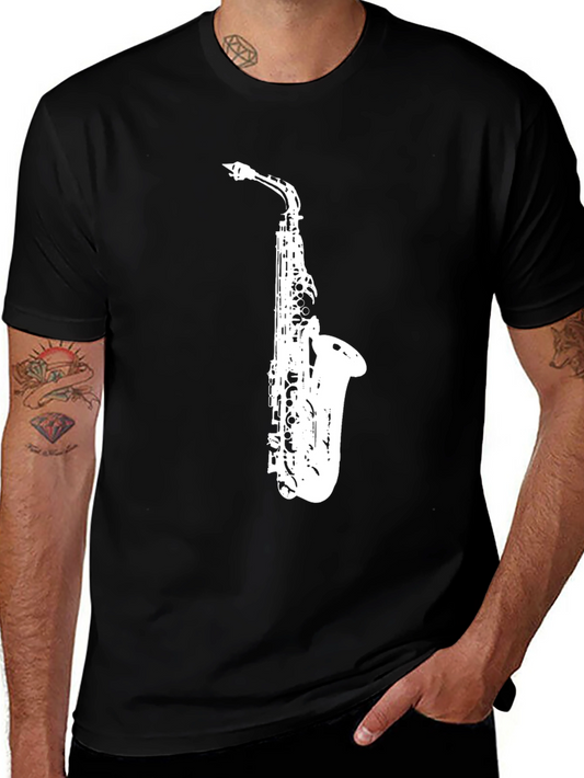Saxophone T-Shirt - Music Lover Tee