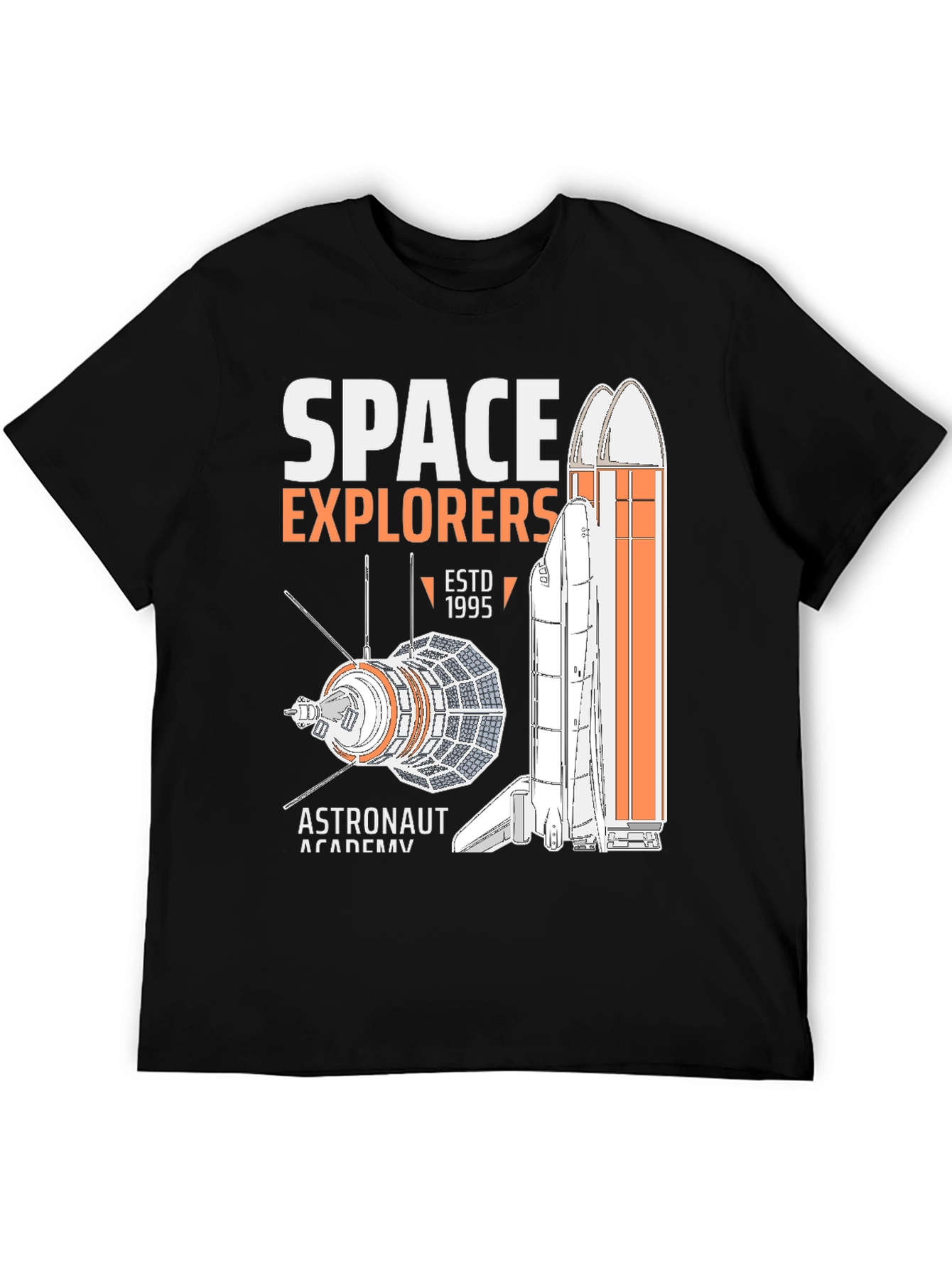Space Explorers T-Shirt - Astronaut Academy EST 1995