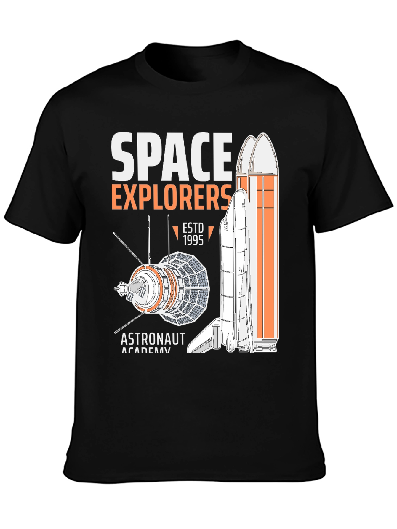 Space Explorers T-Shirt - Astronaut Academy EST 1995