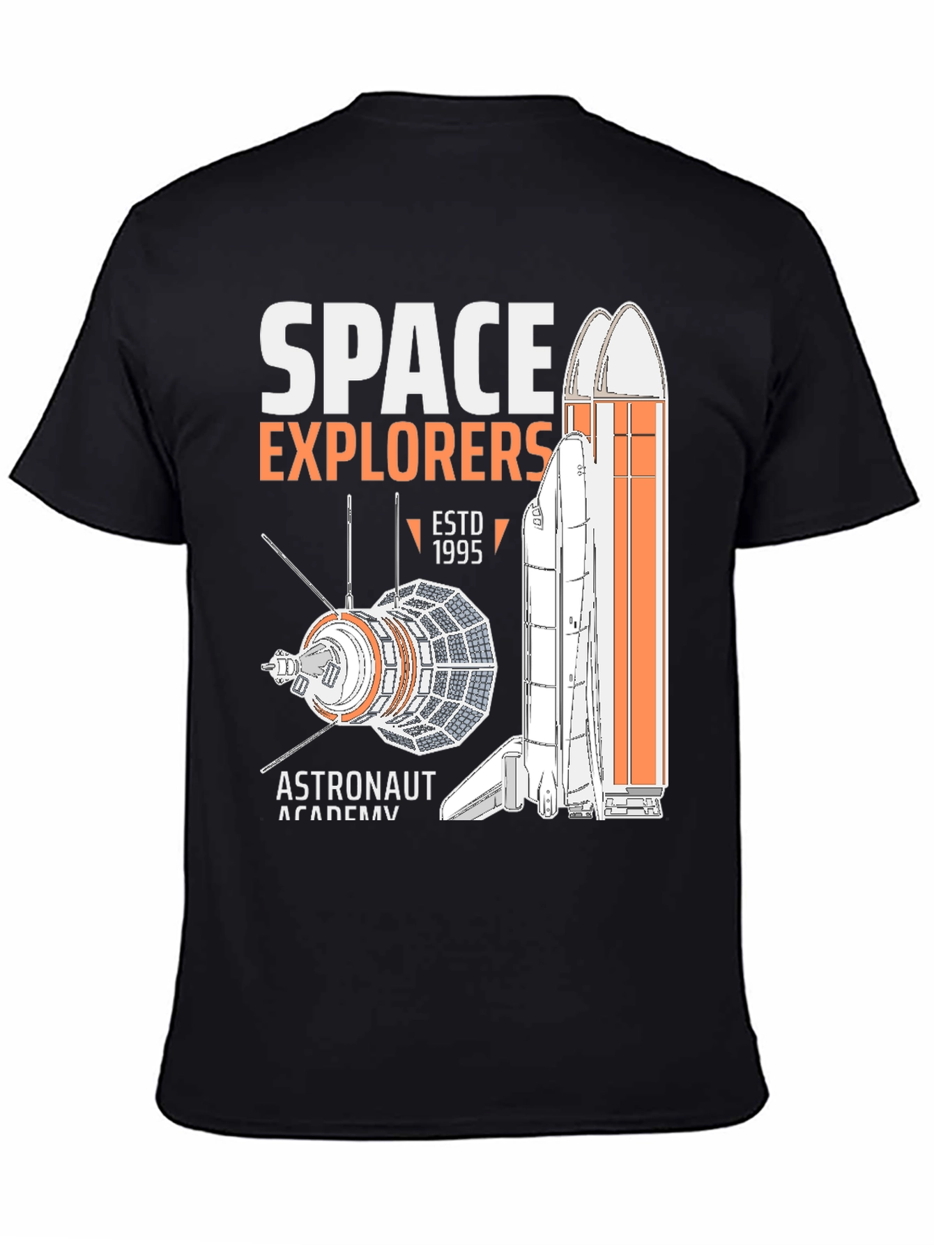 Space Explorers T-Shirt - Astronaut Academy EST 1995