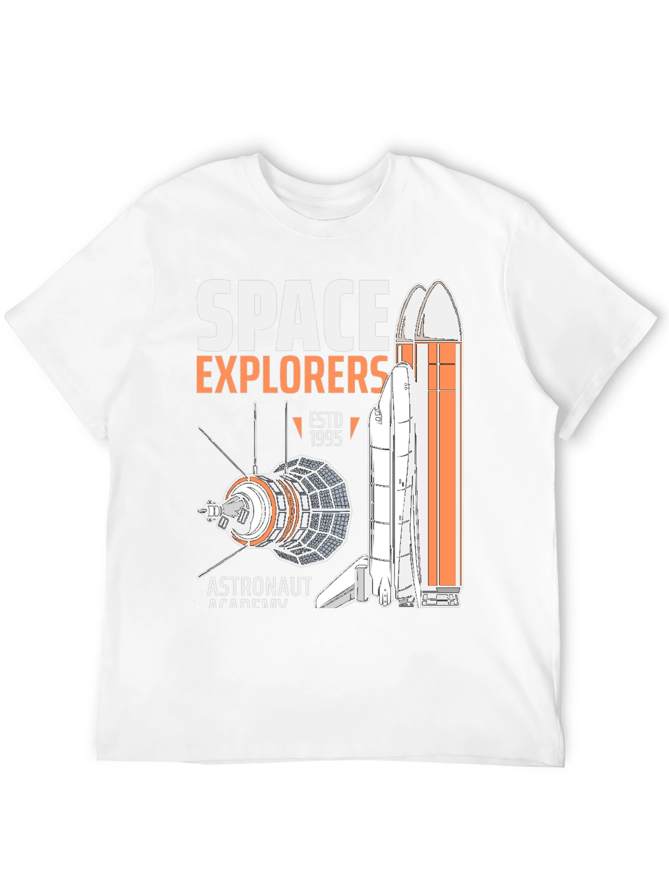 Space Explorers T-Shirt - Astronaut Academy EST 1995
