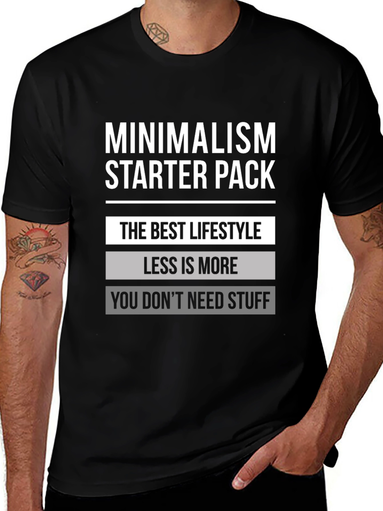 Minimalism Starter Pack Graphic Tee