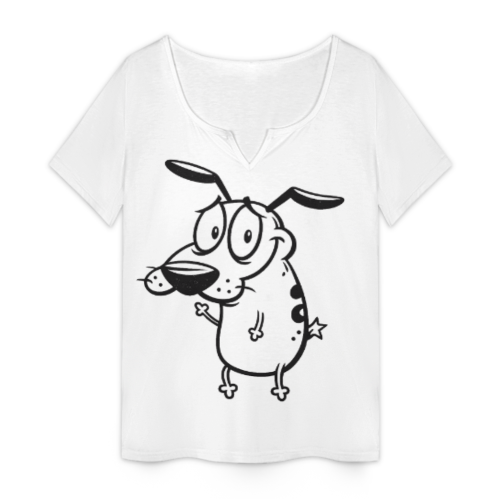 Funny Cartoon Dog Graphic Tee, Cute Retro Puppy Illustration Shirt, Minimal Black And White Dog Lover T-Shirt, Casual Funny Pet Graphic Top(z556)