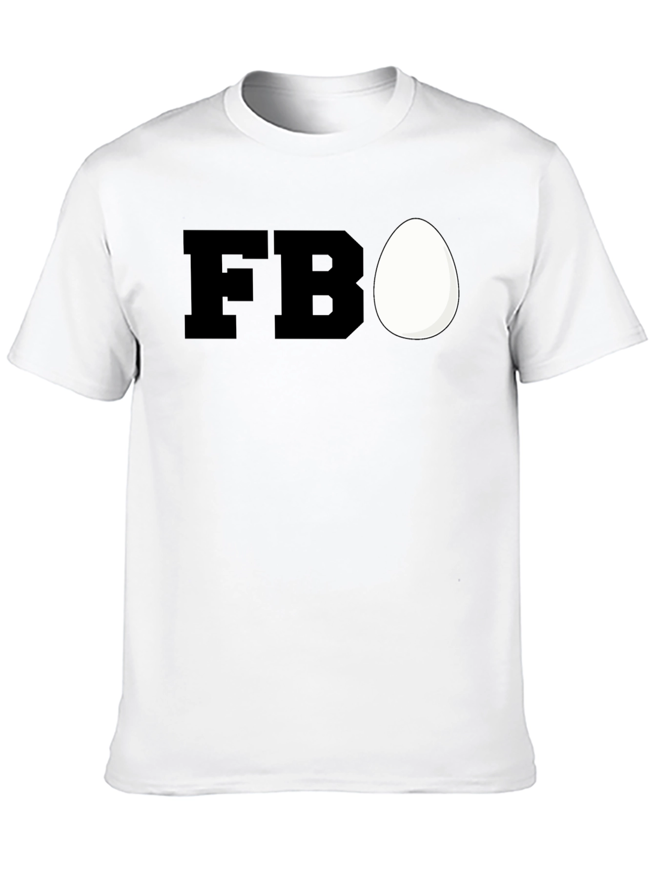 Funny FBEgg T-Shirt - Soft Cotton Tee