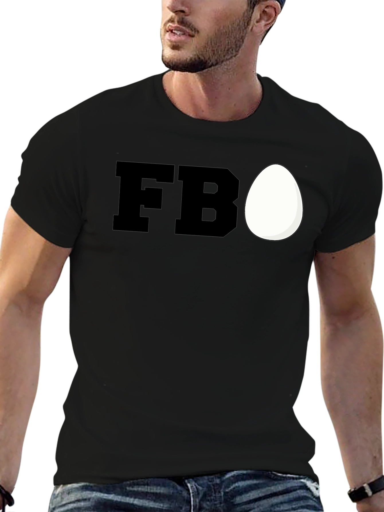 Funny FBEgg T-Shirt - Soft Cotton Tee