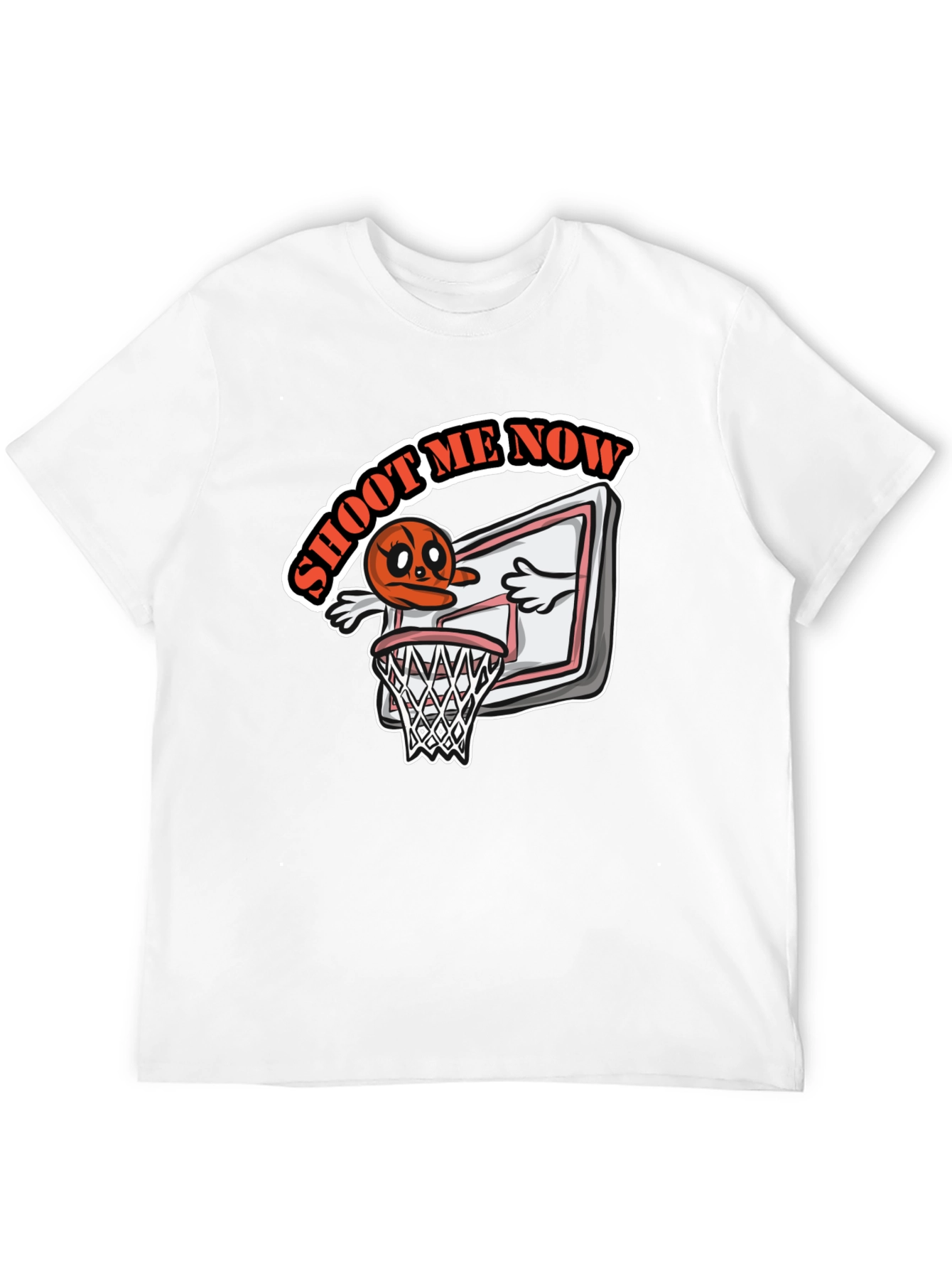 Shoot Me Now Basketball T-Shirt