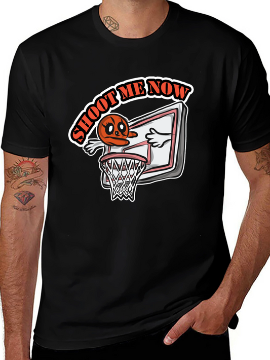 Shoot Me Now Basketball T-Shirt