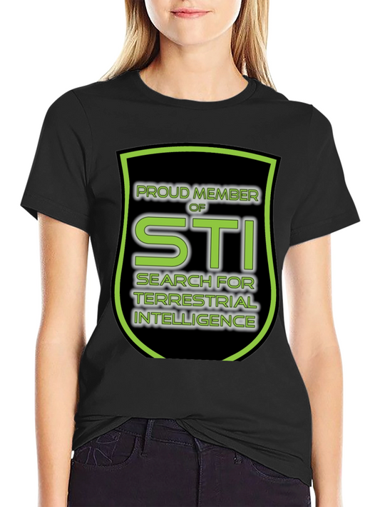 Proud STI Member T-Shirt - Search for Terrestrial Intelligence Tee