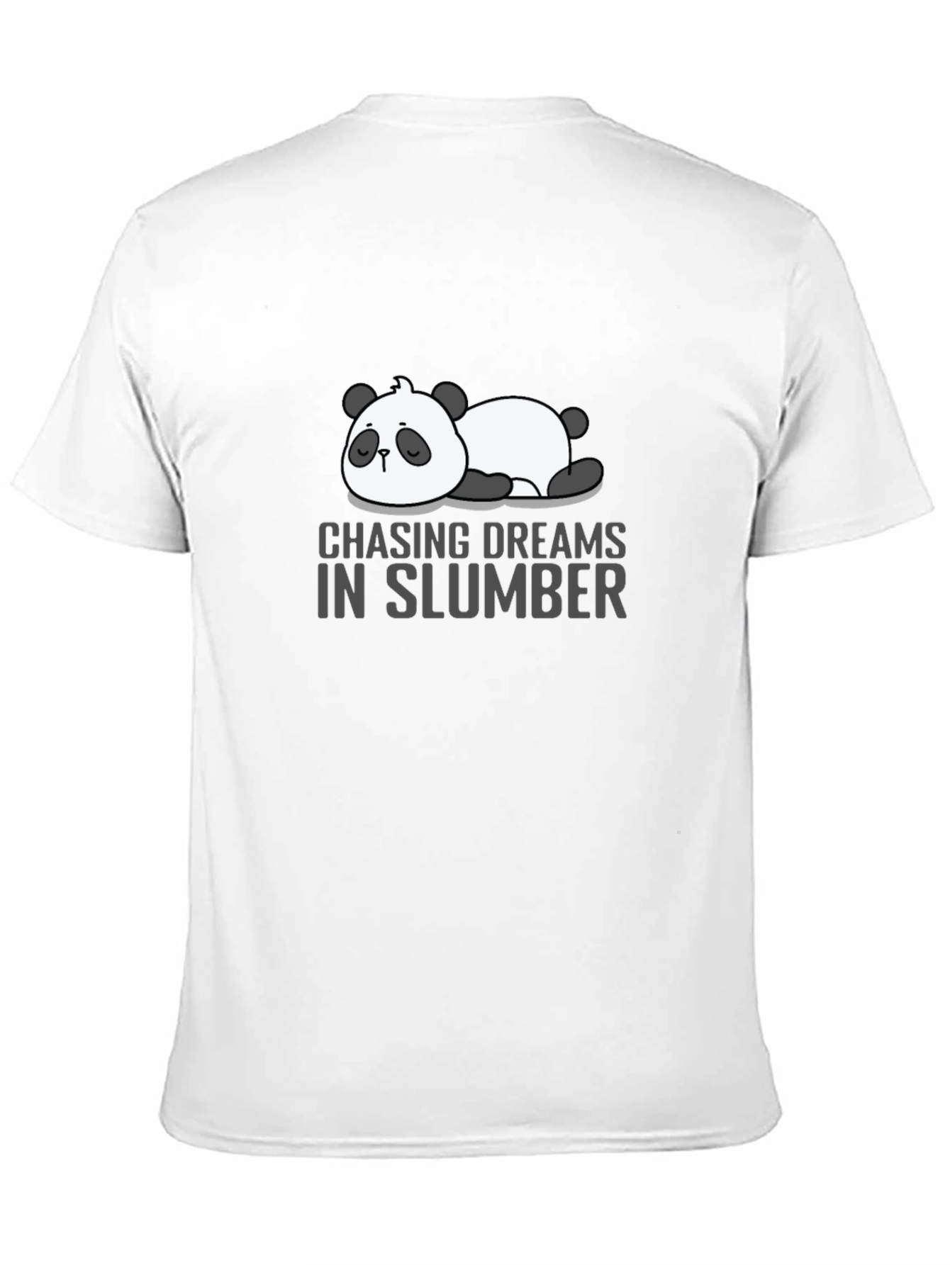 Chasing Dreams Panda T-Shirt - Comfortable Sleepwear