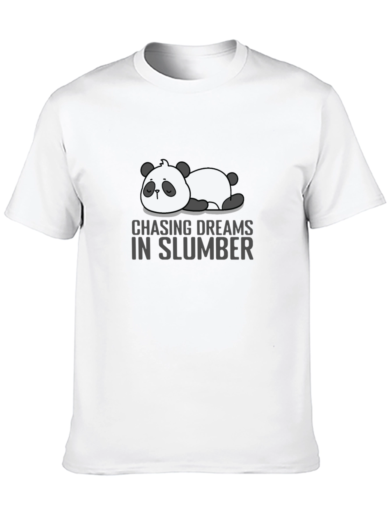Chasing Dreams Panda T-Shirt - Comfortable Sleepwear