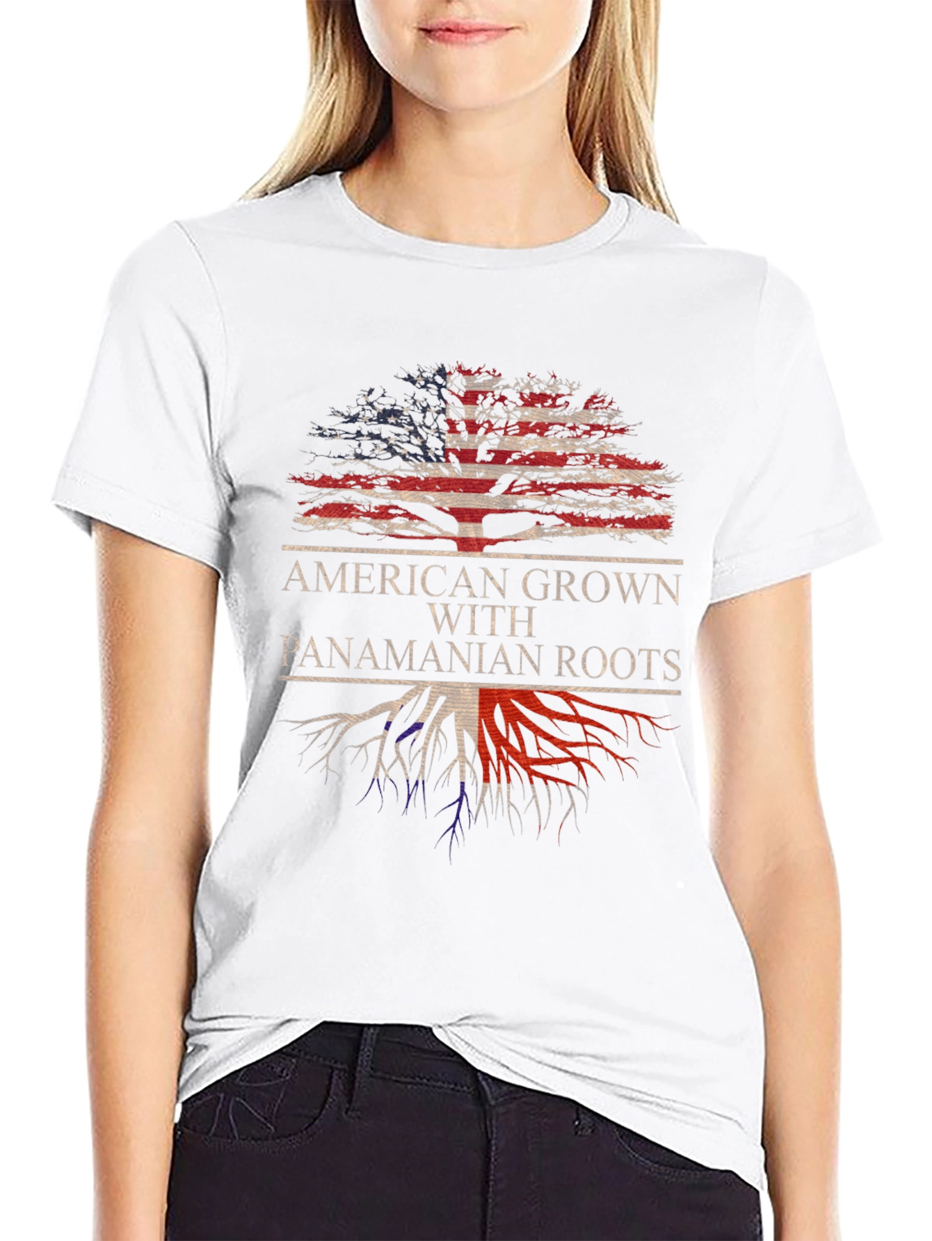 American Grown with Panamanian Roots T-Shirt