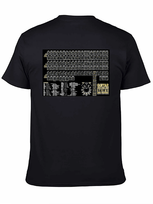 Guitar Chord Chart T-Shirt Music Teacher Musician Tee