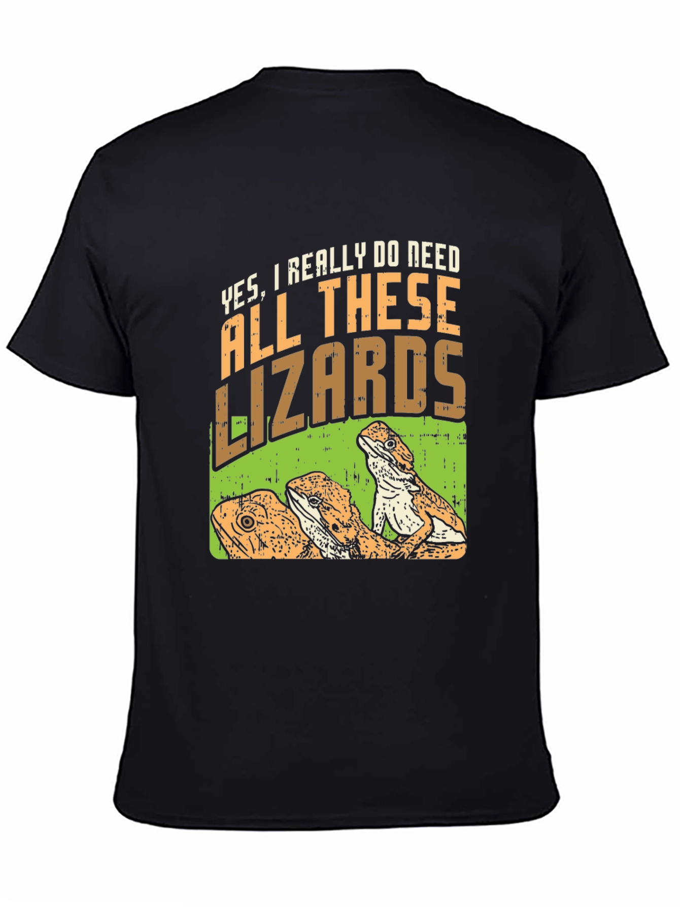 Lizard Lover T-Shirt - All These Lizards Graphic Tee